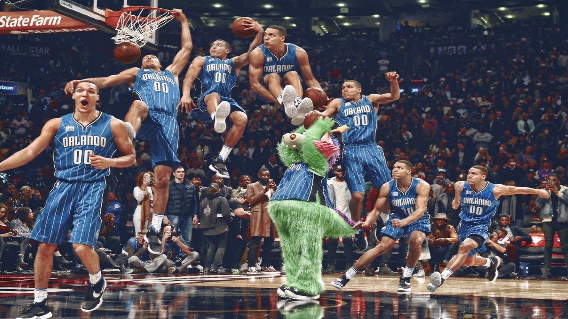 全黑队依靠精准的传球和不断突破,取得优势,全黑队服